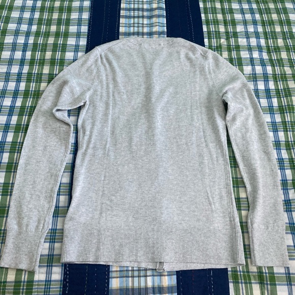 Gap Grey Button Up Knit Cardigan Sweater - Picture 5 of 5